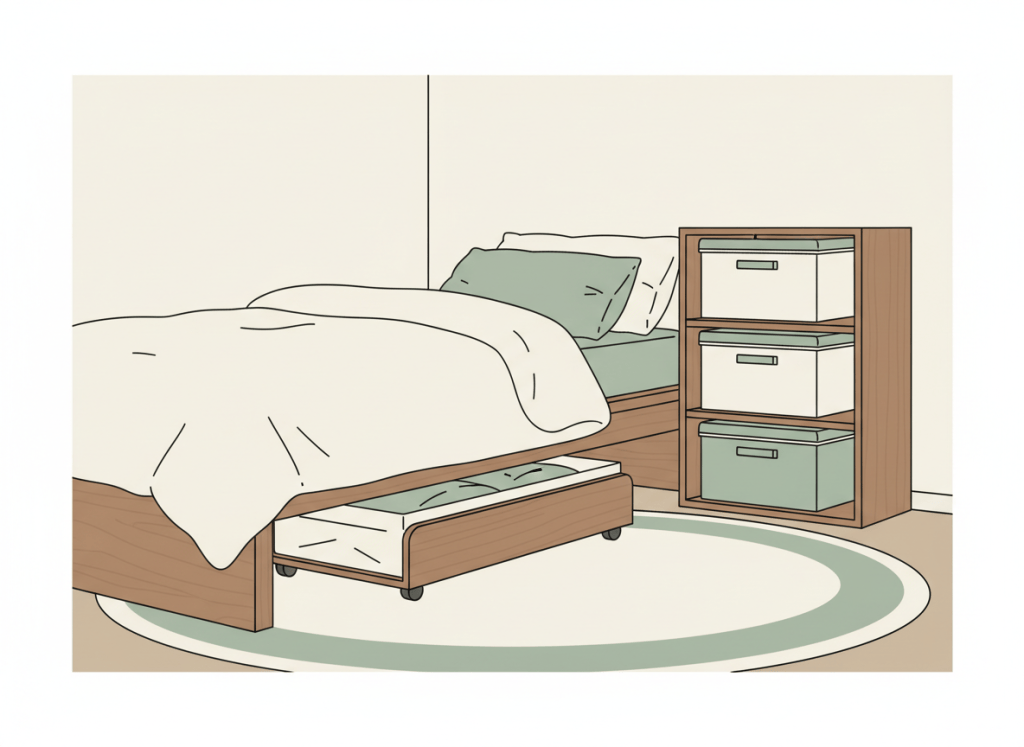 6 best under-bed storage boxes for small UK bedrooms